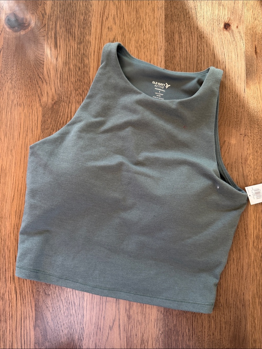 Old Navy Women's Small Light Support PowerChill Longline Sports Bra NWT